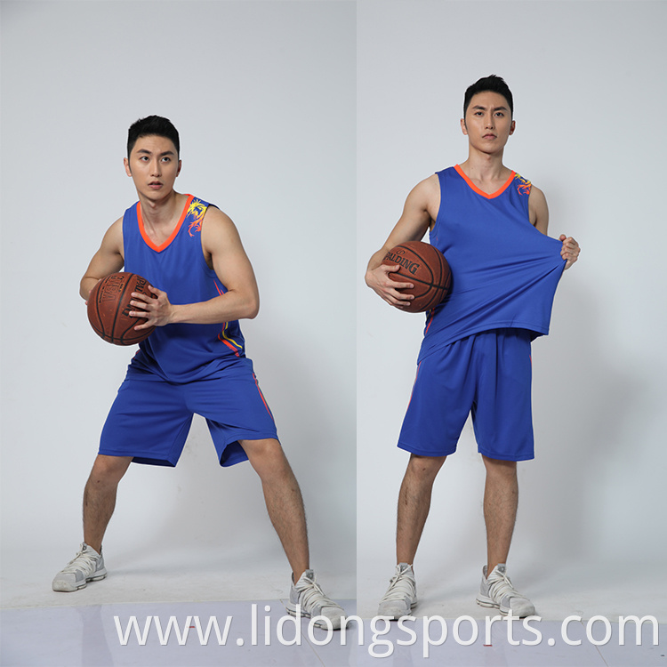 Customized team basketball jerseys design for men wholesale basketball uniforms